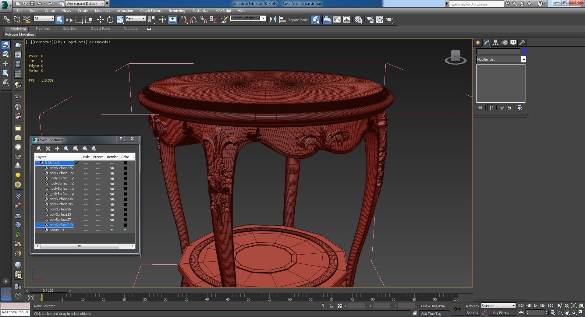 This is a realistic model of the Savio fermino classic 3D model_18
