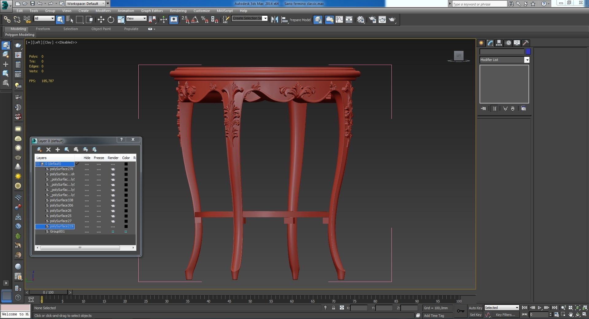 This is a realistic model of the Savio fermino classic 3D model_15