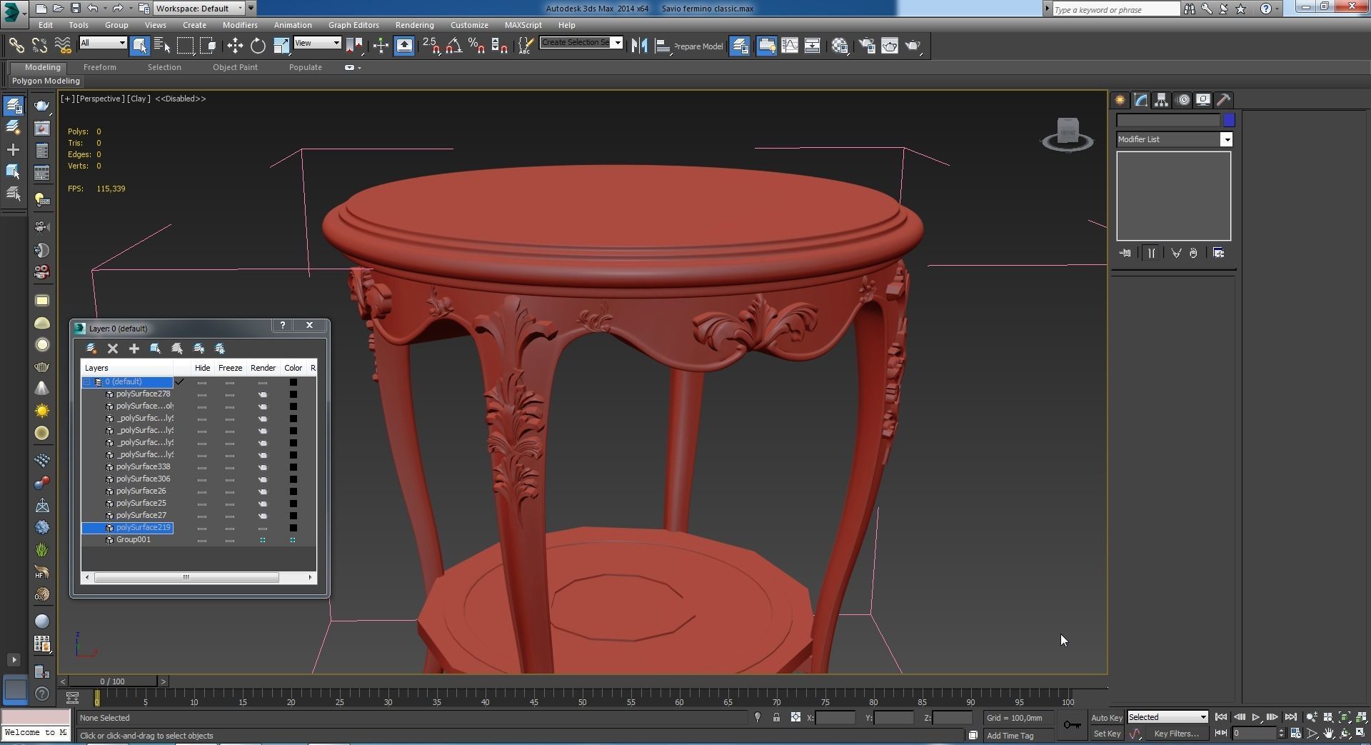 This is a realistic model of the Savio fermino classic 3D model_17