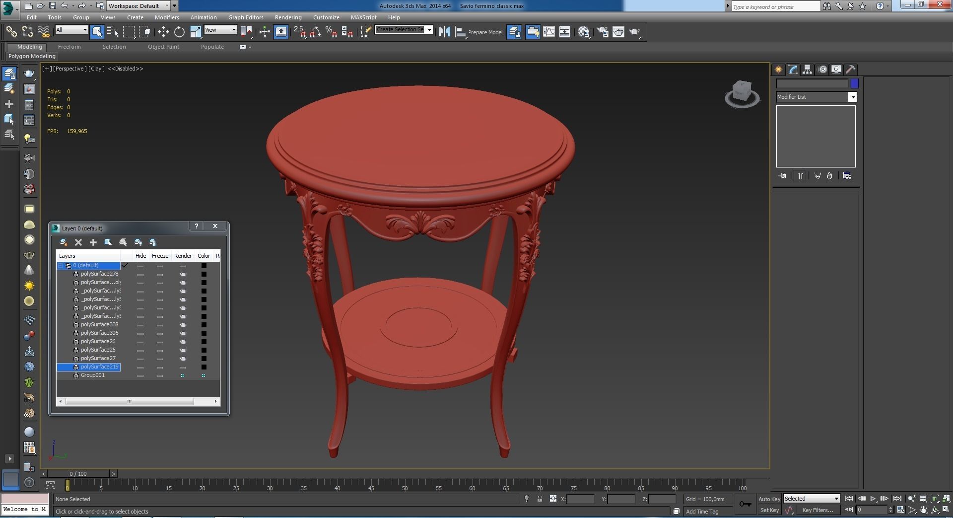 This is a realistic model of the Savio fermino classic 3D model_25