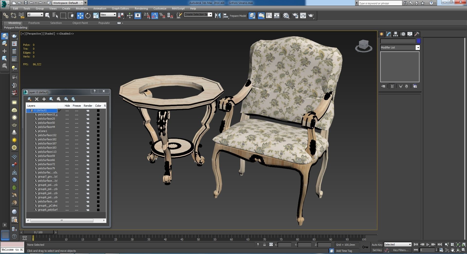 This is a realistic model of the Grifoni Silvano 3D model_9