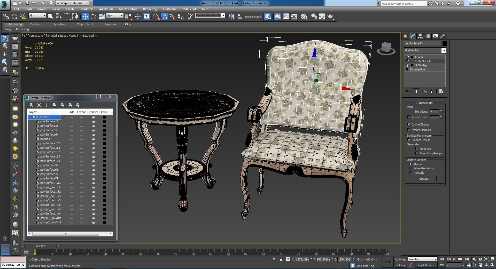 This is a realistic model of the Grifoni Silvano 3D model_14
