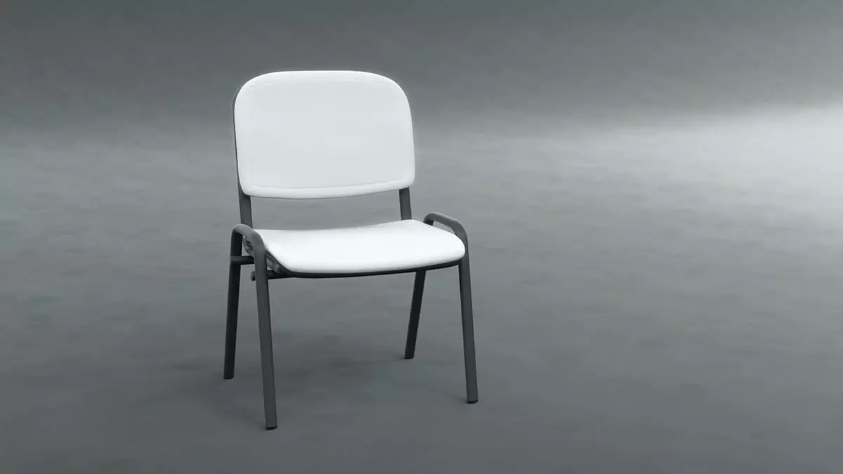Meeting Room Chair 3D model_0
