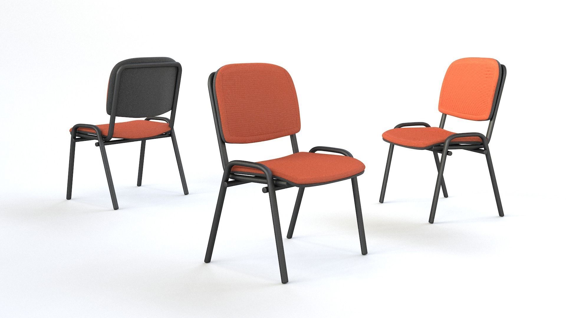 Meeting Room Chair 3D model_5