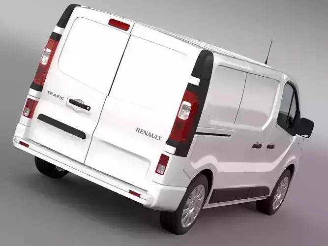 Renault Trafic Van 2017 3D model
