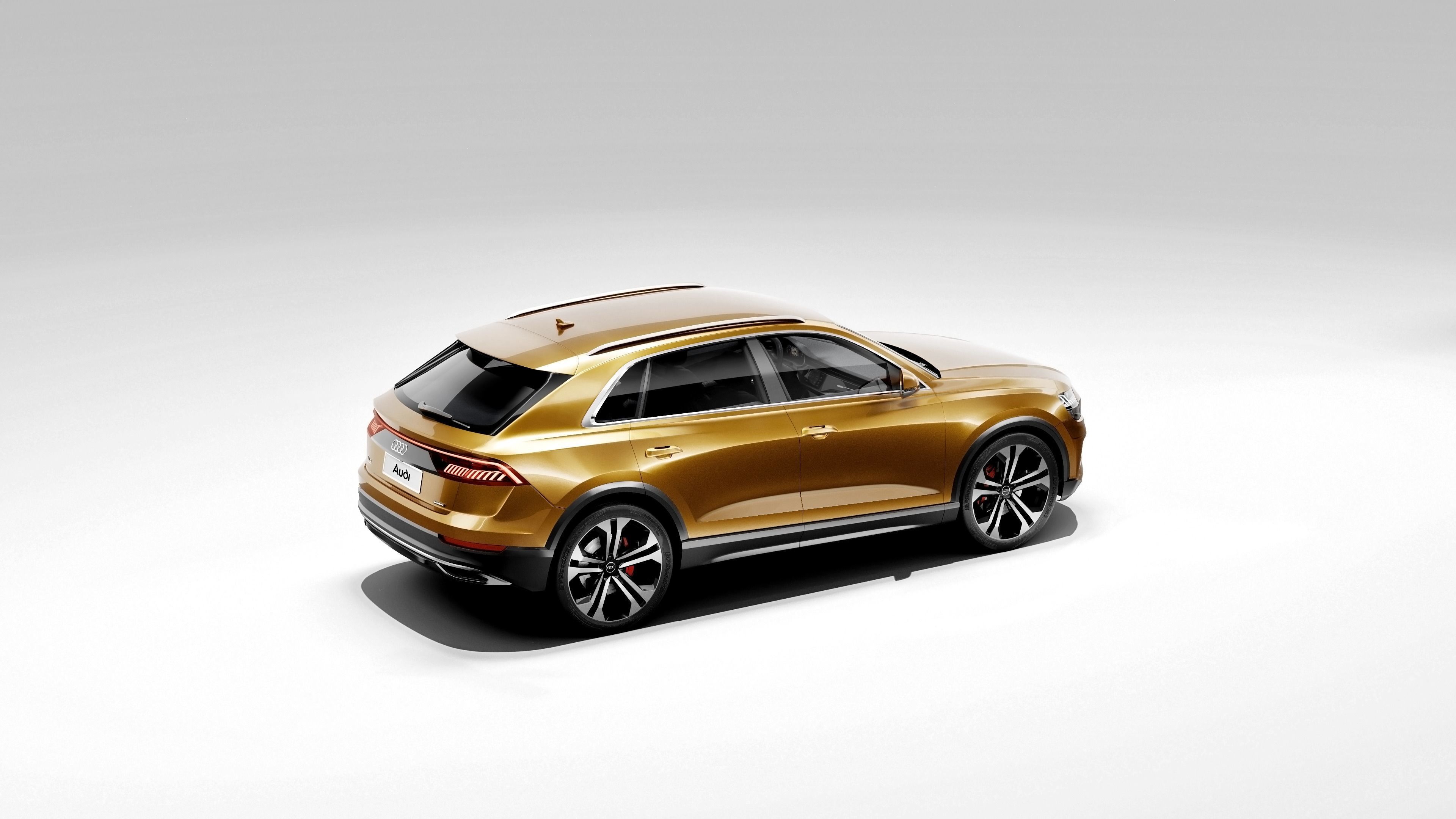 Audi Q8 2019 DETAILED INTERIOR 3D model_1