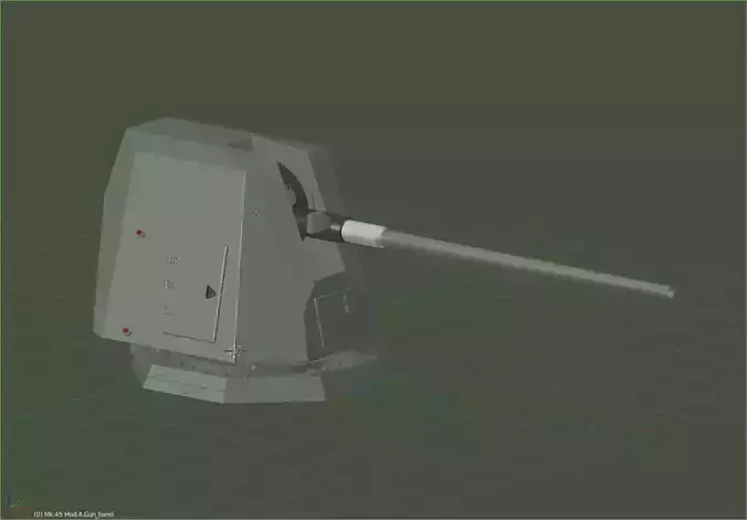 127mm Mk45 L62 Mod4 naval gun