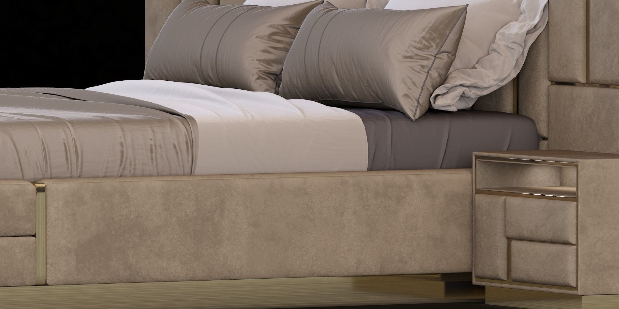 Bed Visionnaire Beloved 3D model_2