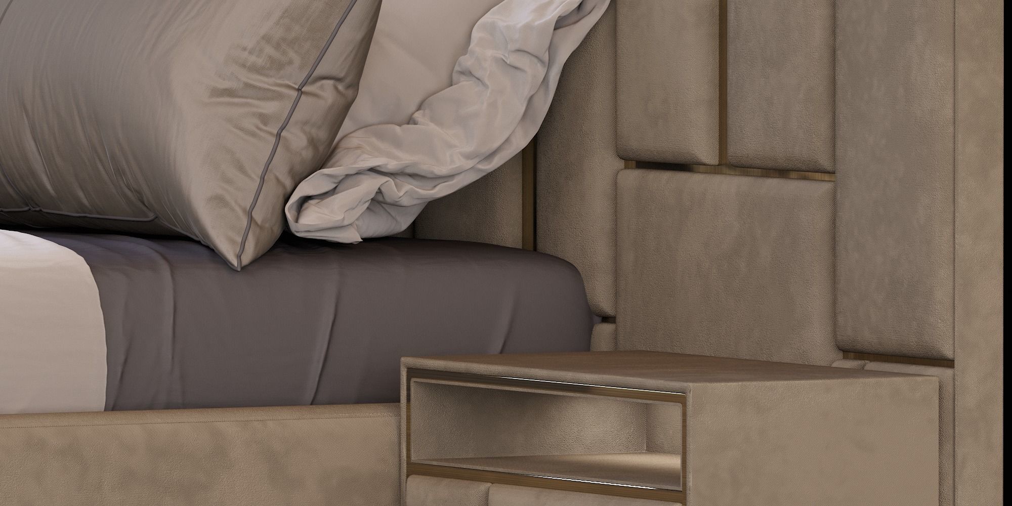 Bed Visionnaire Beloved 3D model_3