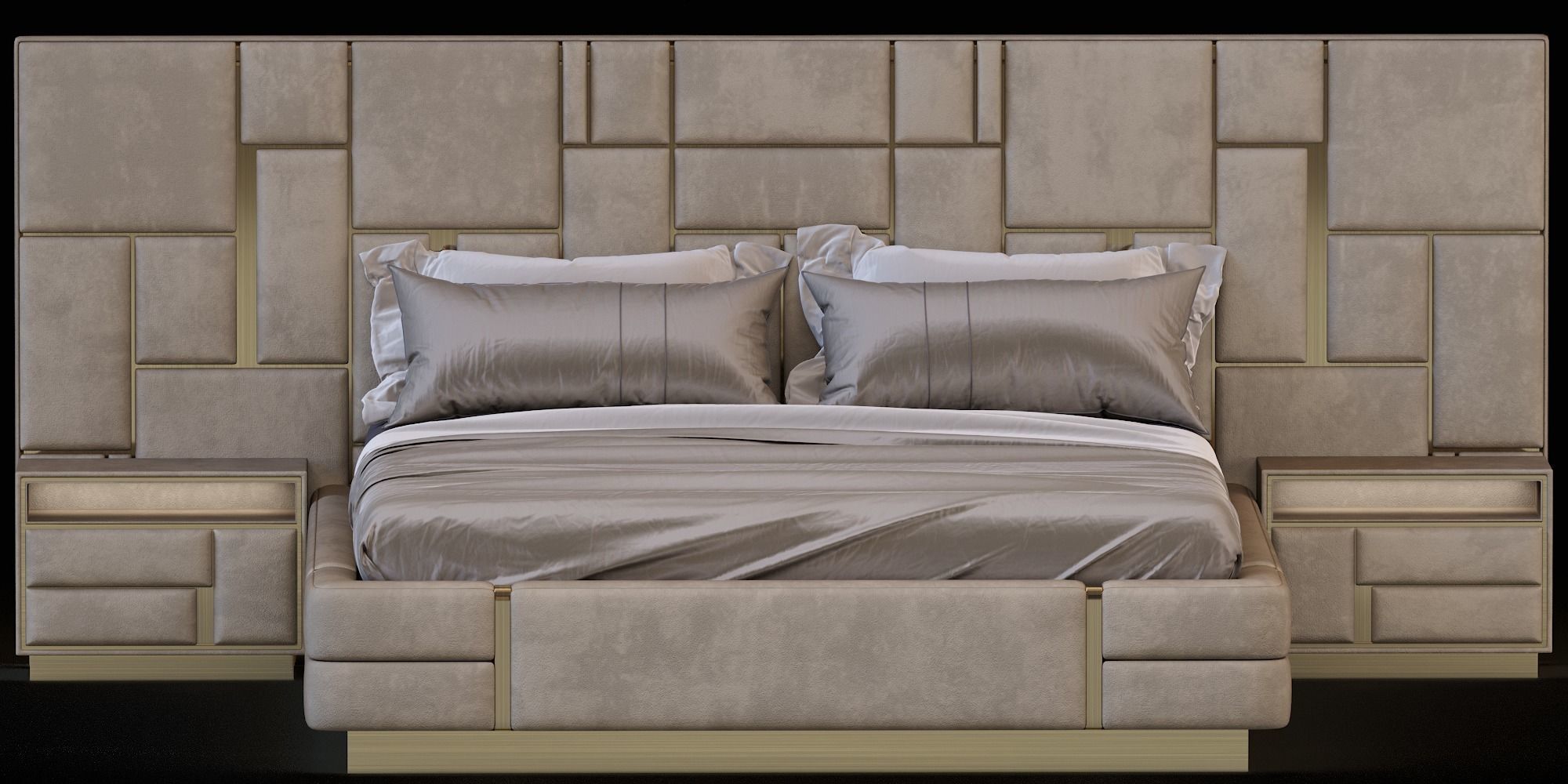 Bed Visionnaire Beloved 3D model_1