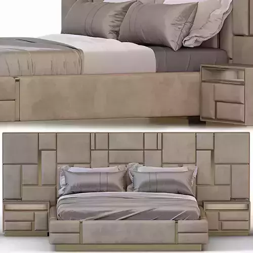 Bed Visionnaire Beloved 3D model