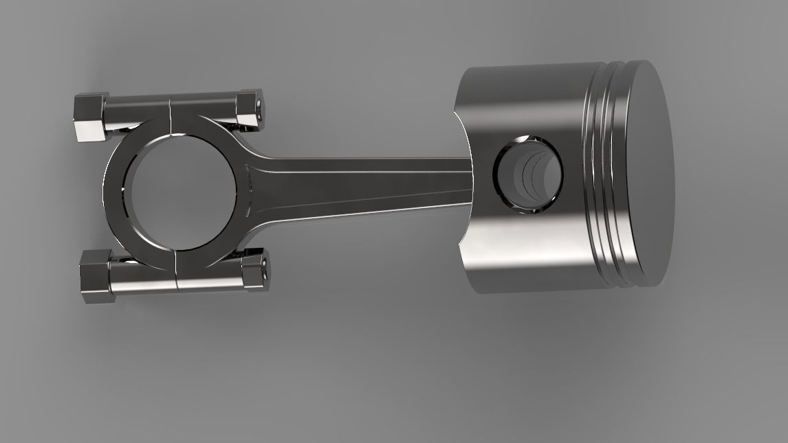   automotive piston  3D model_2