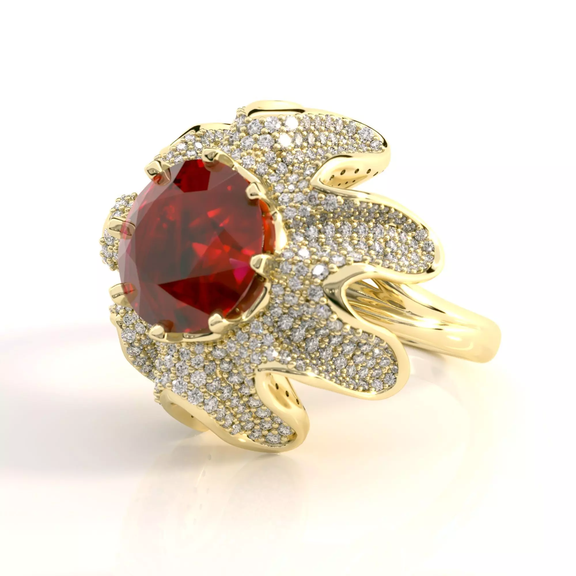 Medusa Ring 3D model