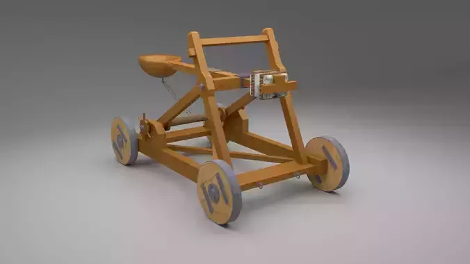Catapult in Medieval War Equipments