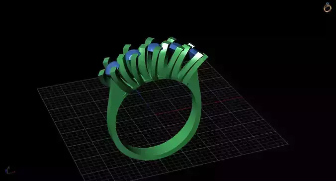 5 stone 3 50 diamond design