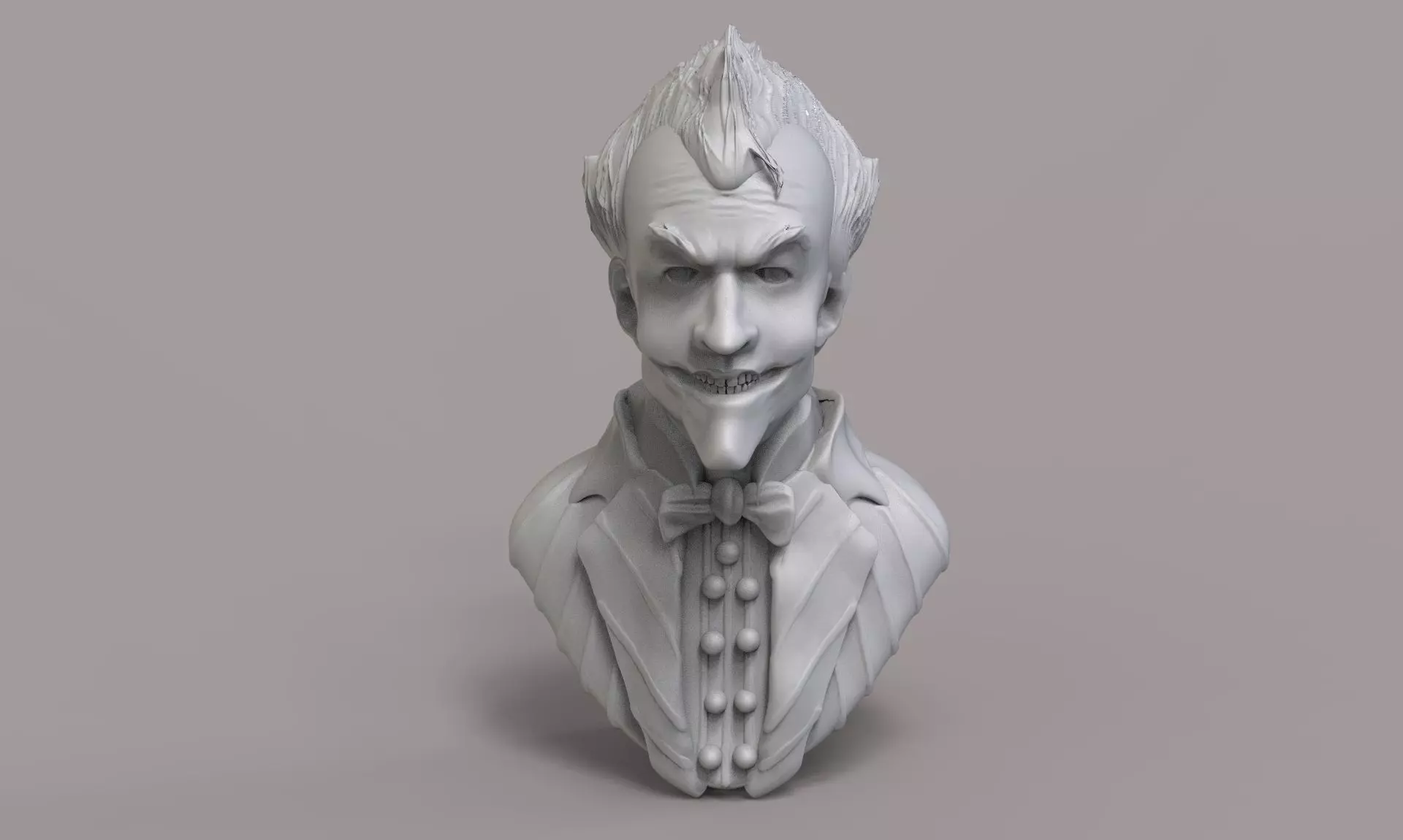 Joker Bust 3D print model