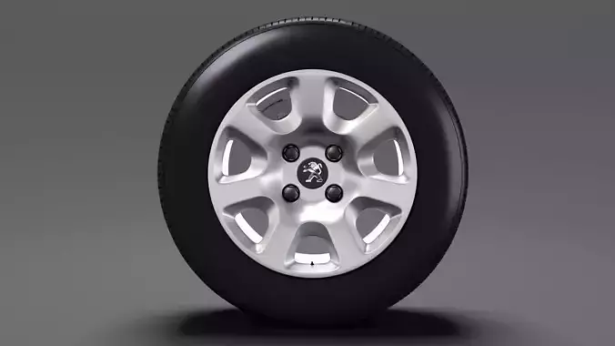 Peugeot Partner Van wheel 2017