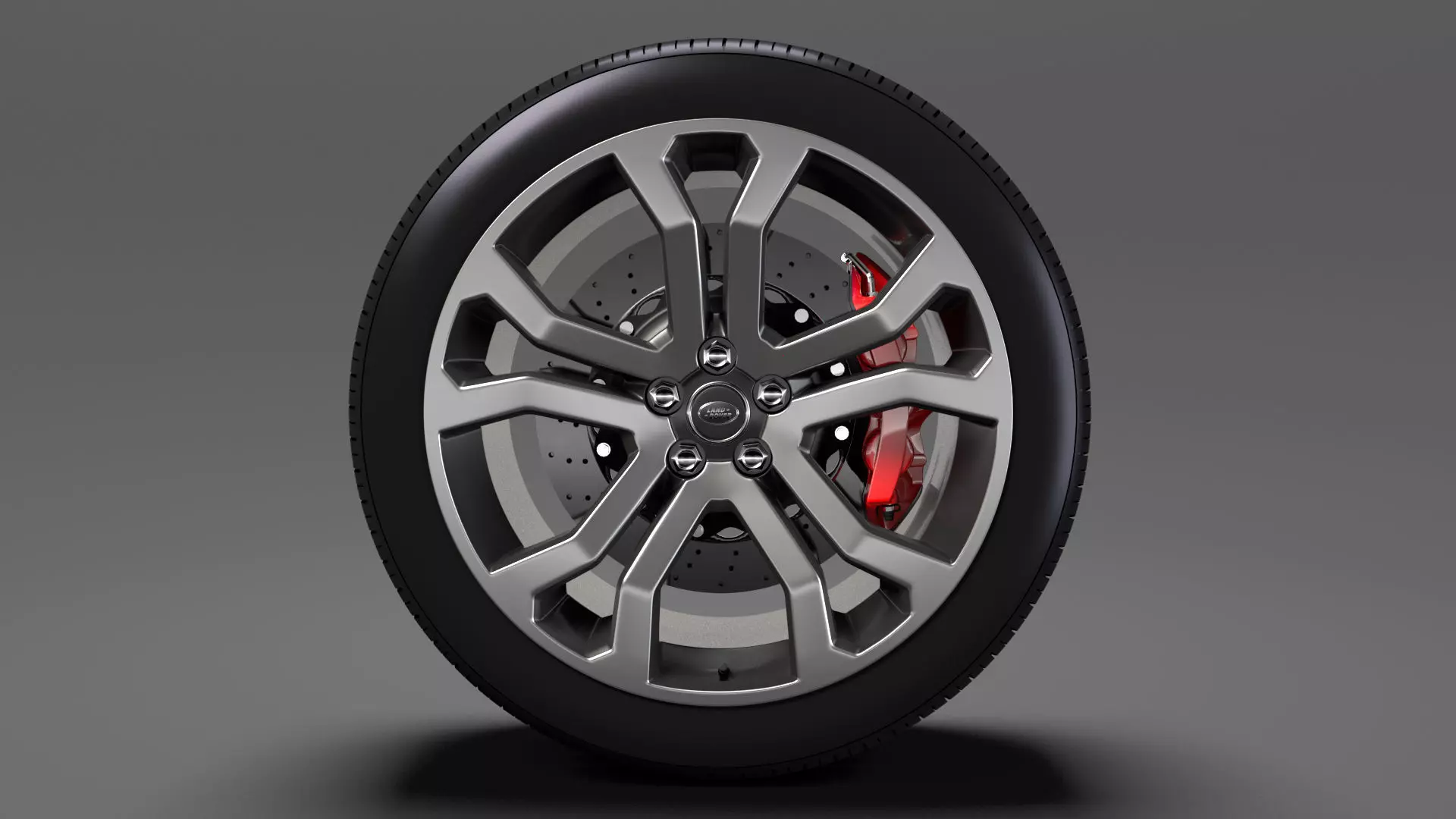 Range Rover SVAutobiography Dynamic wheel 2017 3D model