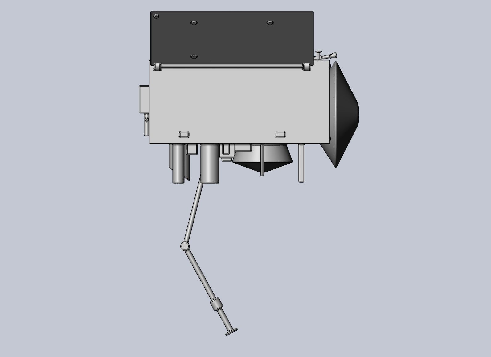 Basic Printable OSIRIS-REx Model 3D print model_2
