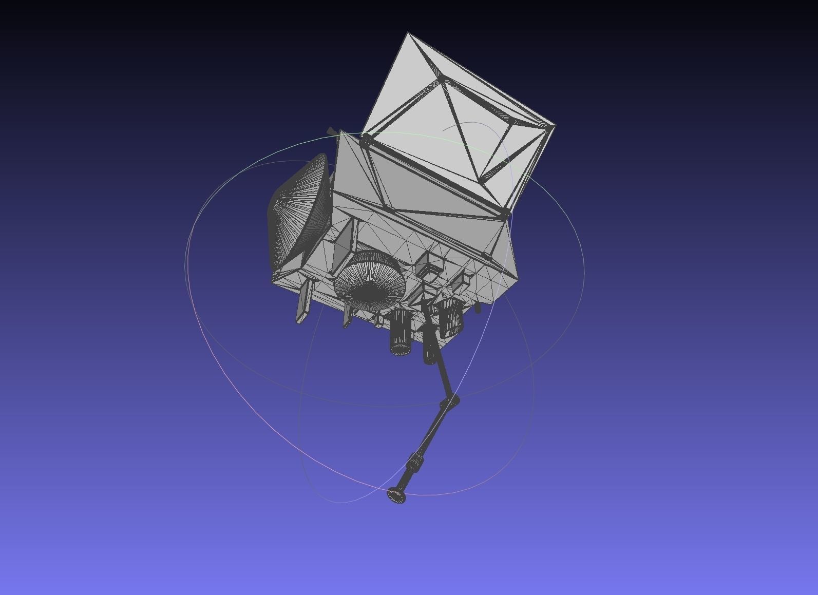 Basic Printable OSIRIS-REx Model 3D print model_16