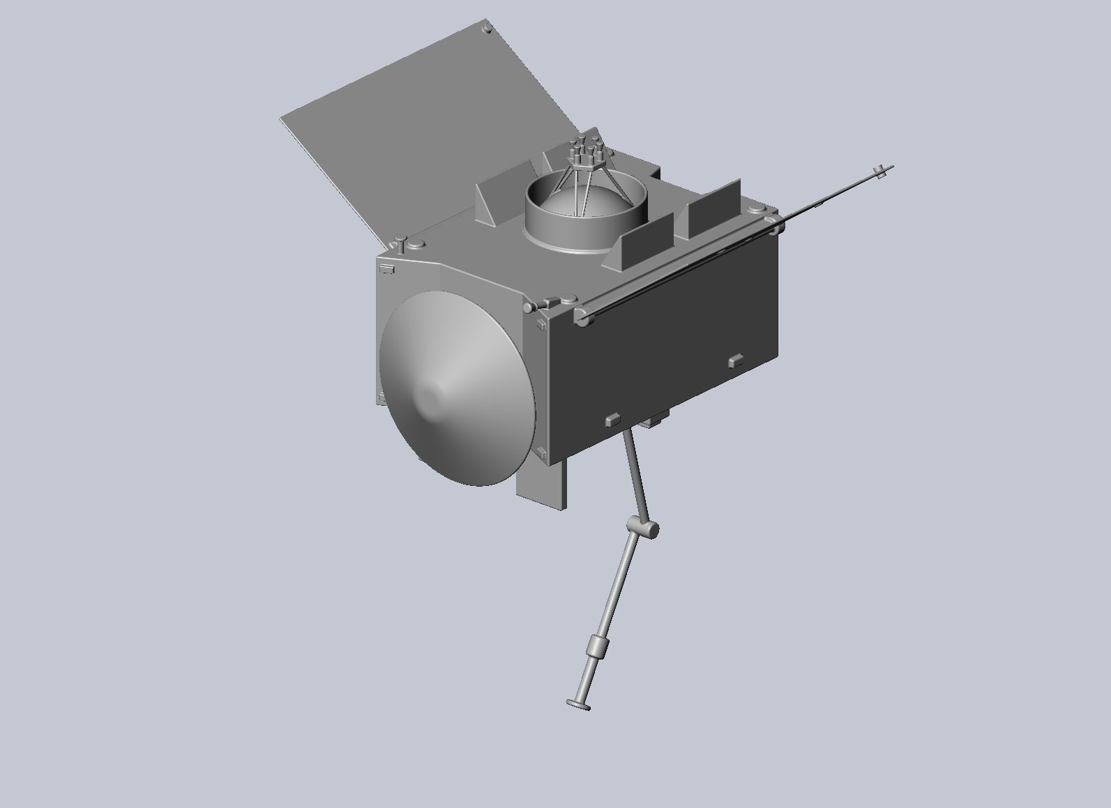 Basic Printable OSIRIS-REx Model 3D print model_14