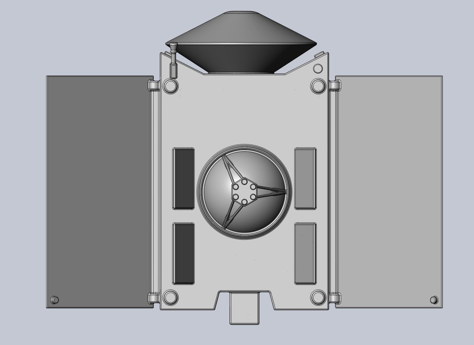 Basic Printable OSIRIS-REx Model 3D print model_24