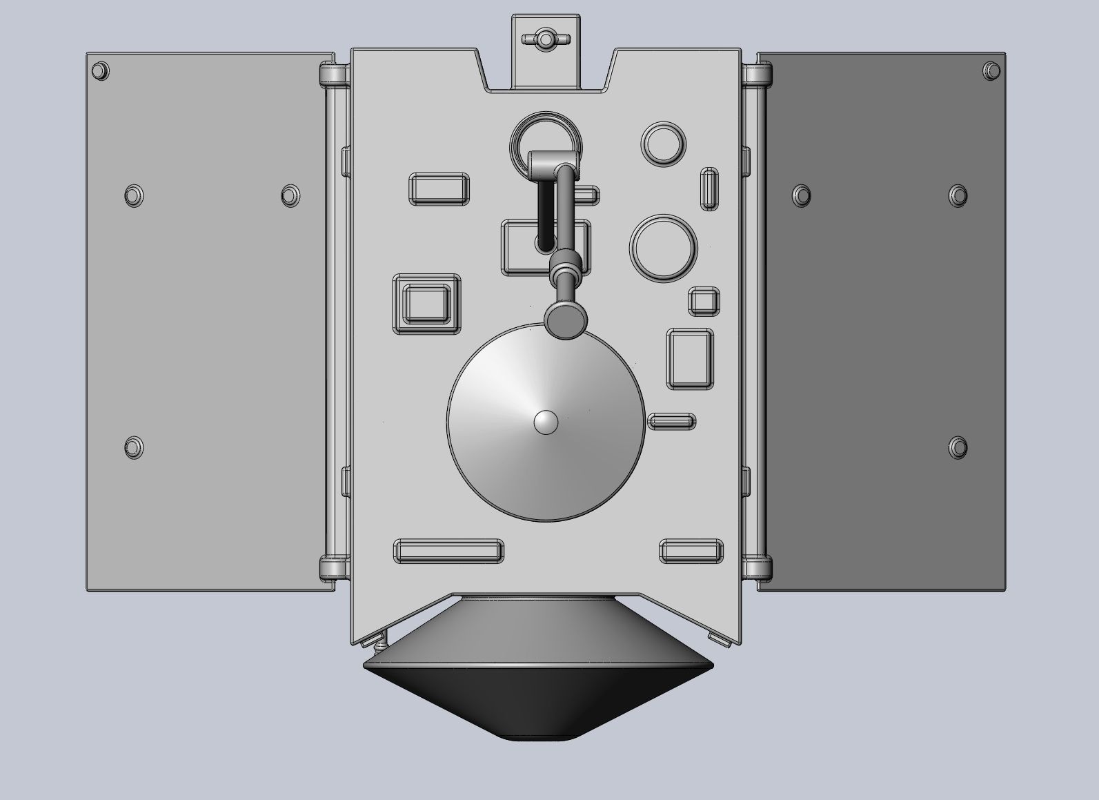 Basic Printable OSIRIS-REx Model 3D print model_25