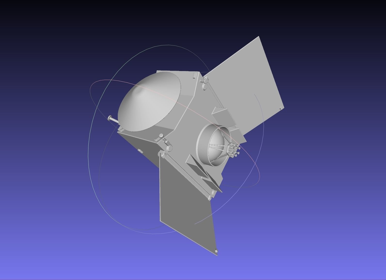 Basic Printable OSIRIS-REx Model 3D print model_19