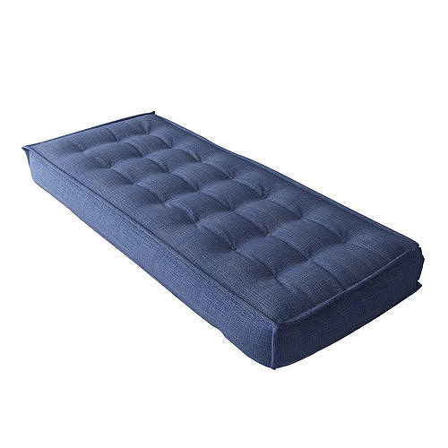 Futon denim mattress 3D model
