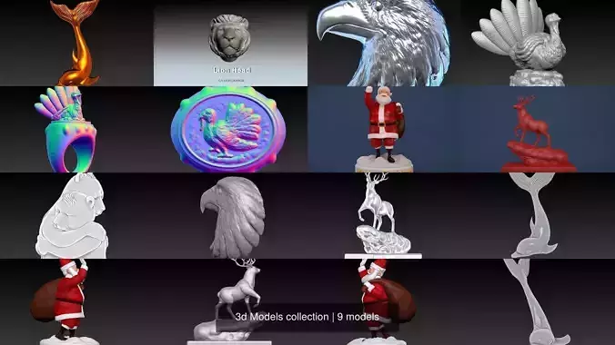 3d Printable Models collection 