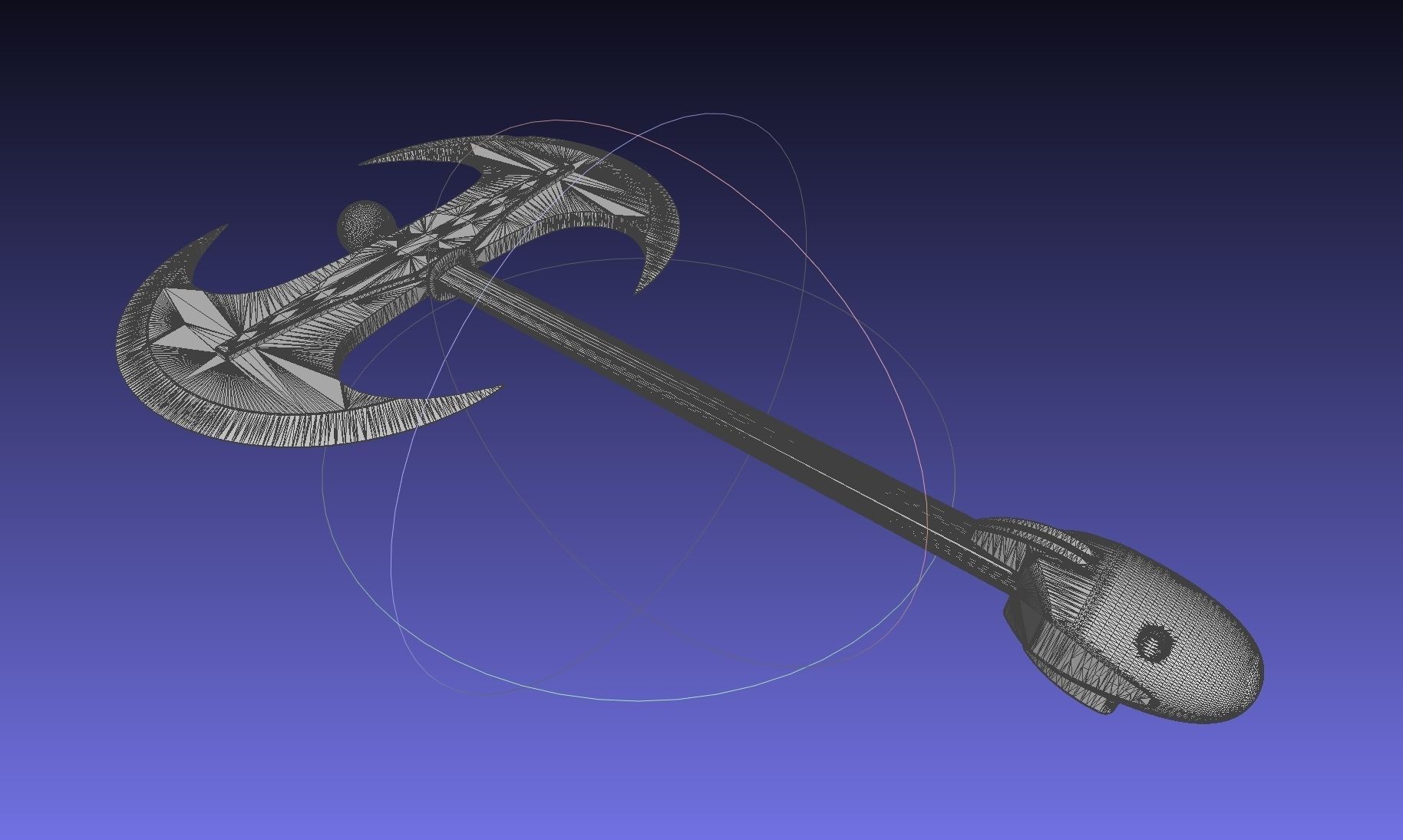 How To Train Your Dragon Astrid Battle Axe Printable Assembly 3D print model_9