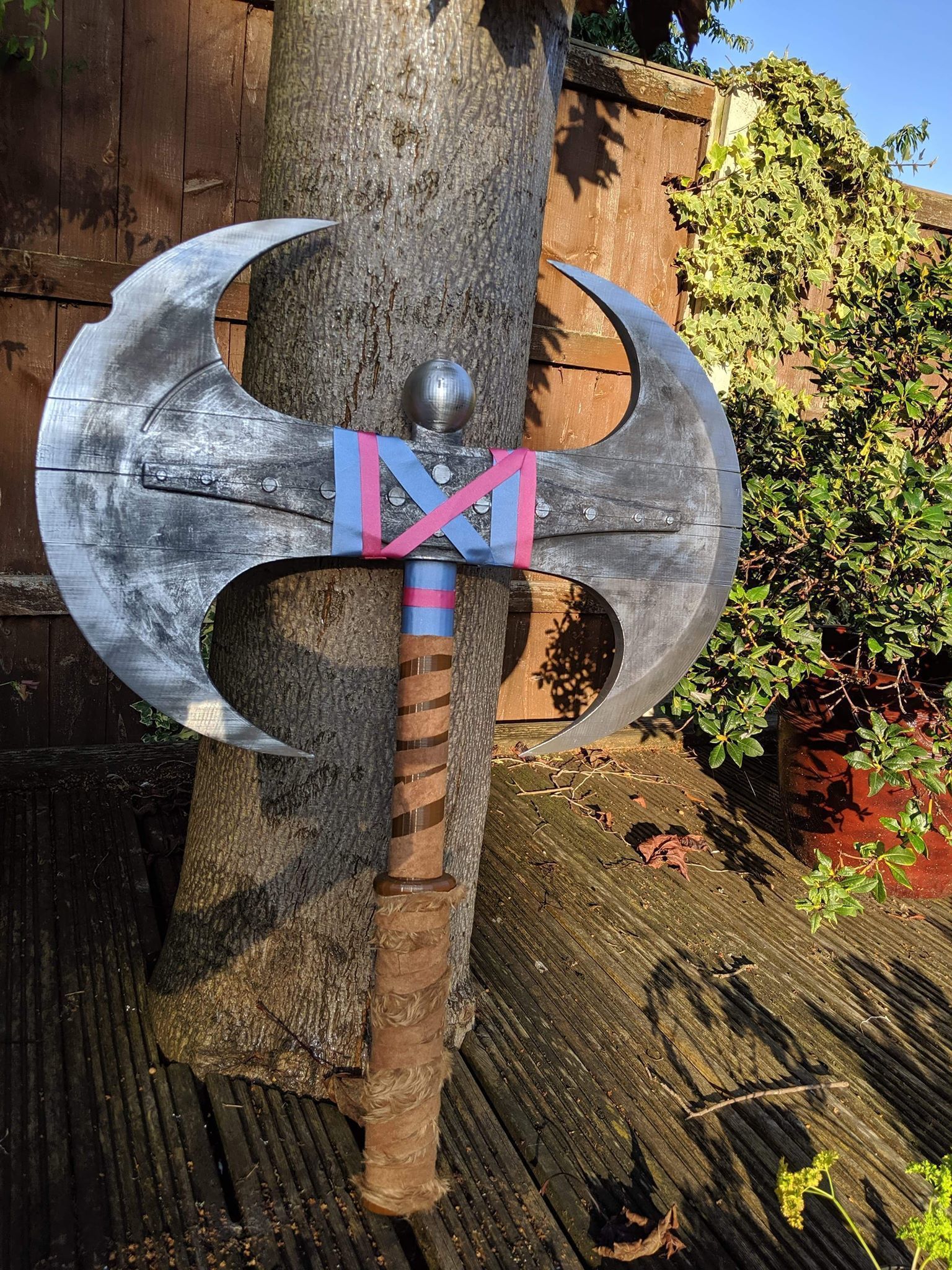 How To Train Your Dragon Astrid Battle Axe Printable Assembly 3D print model_50