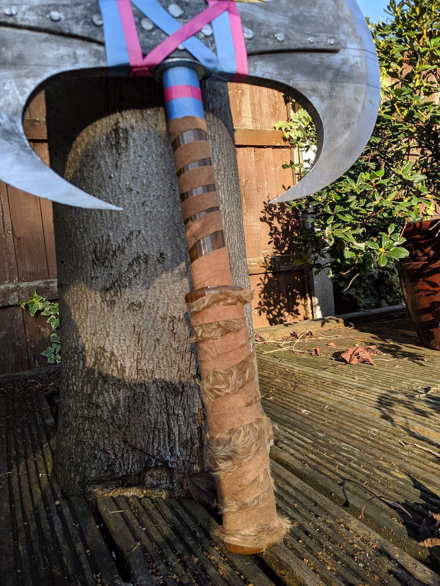 How To Train Your Dragon Astrid Battle Axe Printable Assembly 3D print model_49