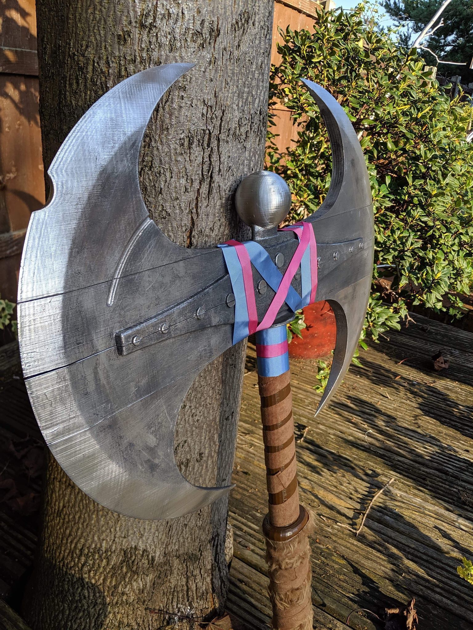 How To Train Your Dragon Astrid Battle Axe Printable Assembly 3D print model_51