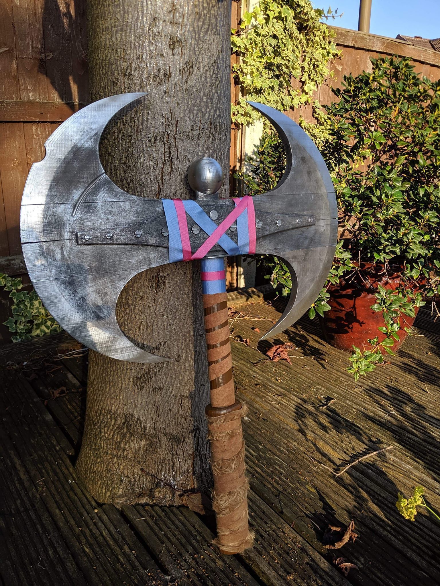 How To Train Your Dragon Astrid Battle Axe Printable Assembly 3D print model_3