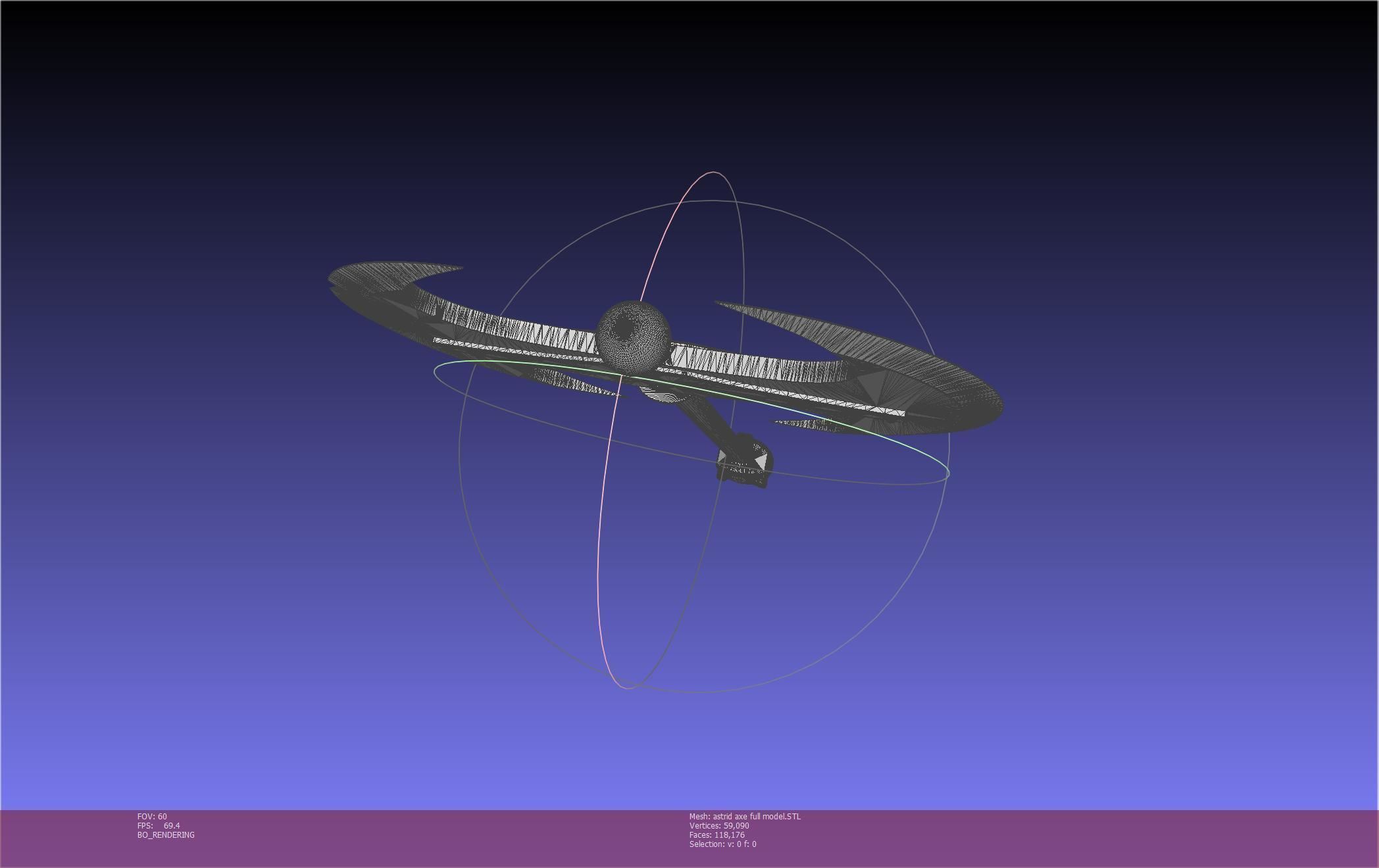 How To Train Your Dragon Astrid Battle Axe Printable Assembly 3D print model_59