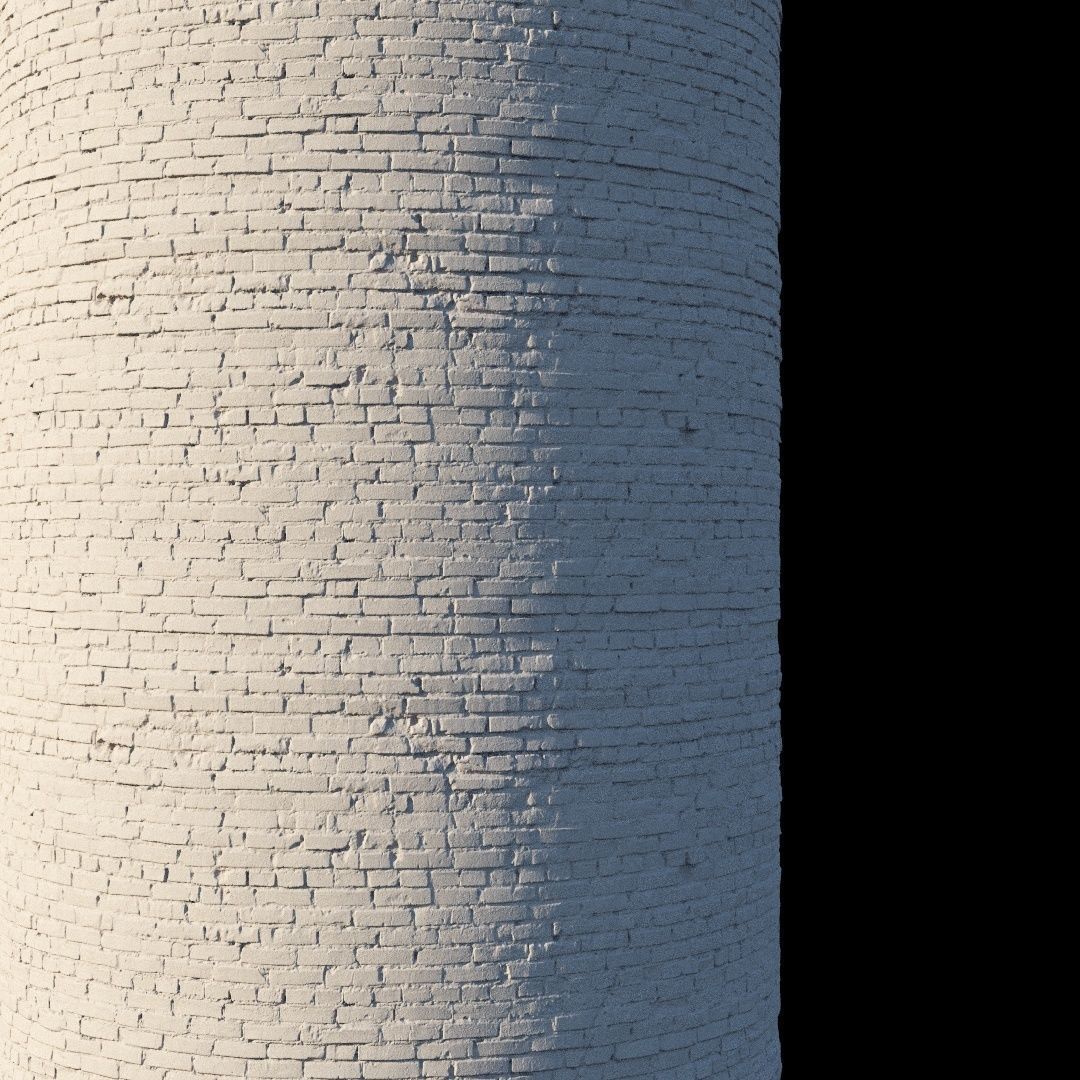 Brick wall with damage Texture_6