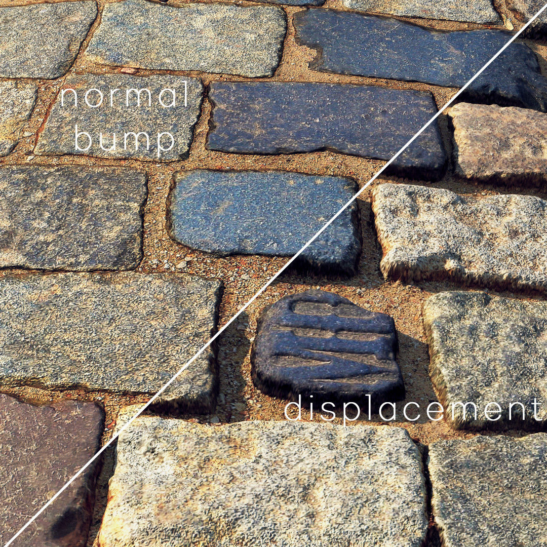 Old pavement 3D model_6