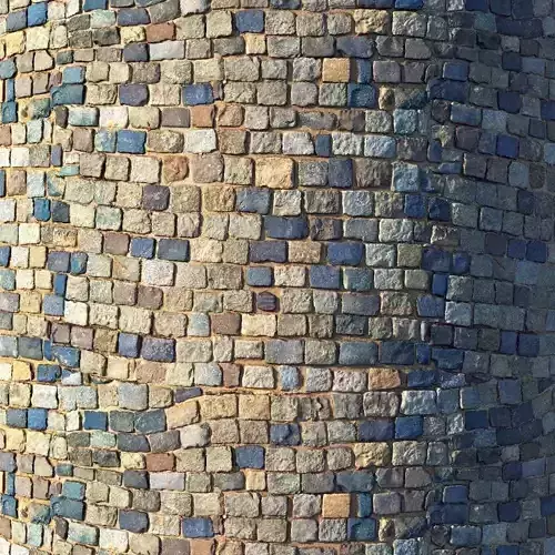 Old pavement 3D model