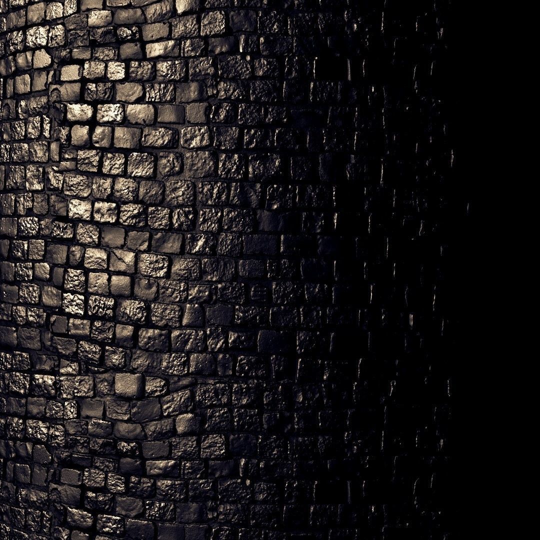 Old pavement 3D model_4