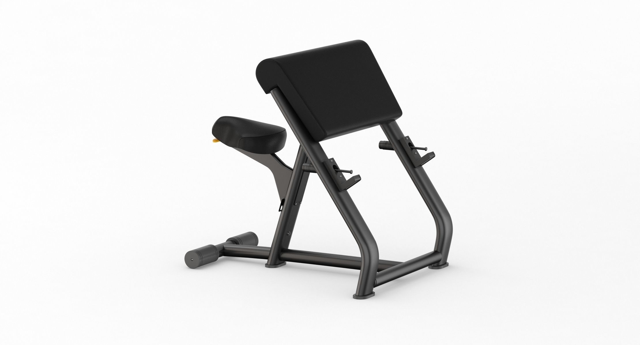 Technogym Pure Scott Bench 3D model_2