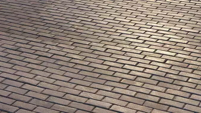 Paving slab material 01 3D model