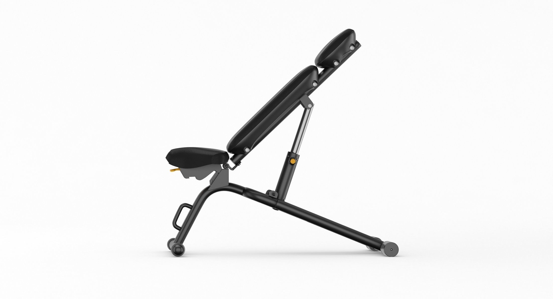 Technogym Adjustable Bench 3D model_4