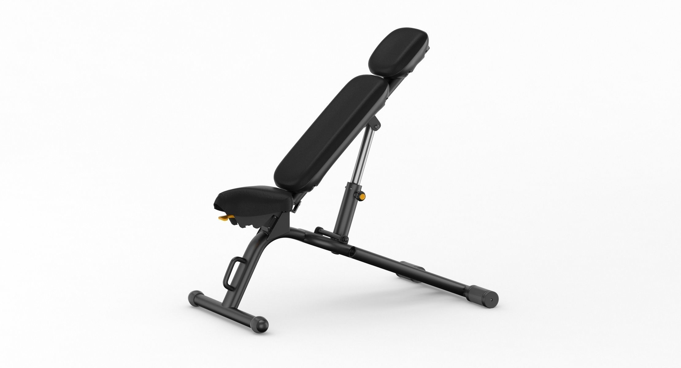 Technogym Adjustable Bench 3D model_3