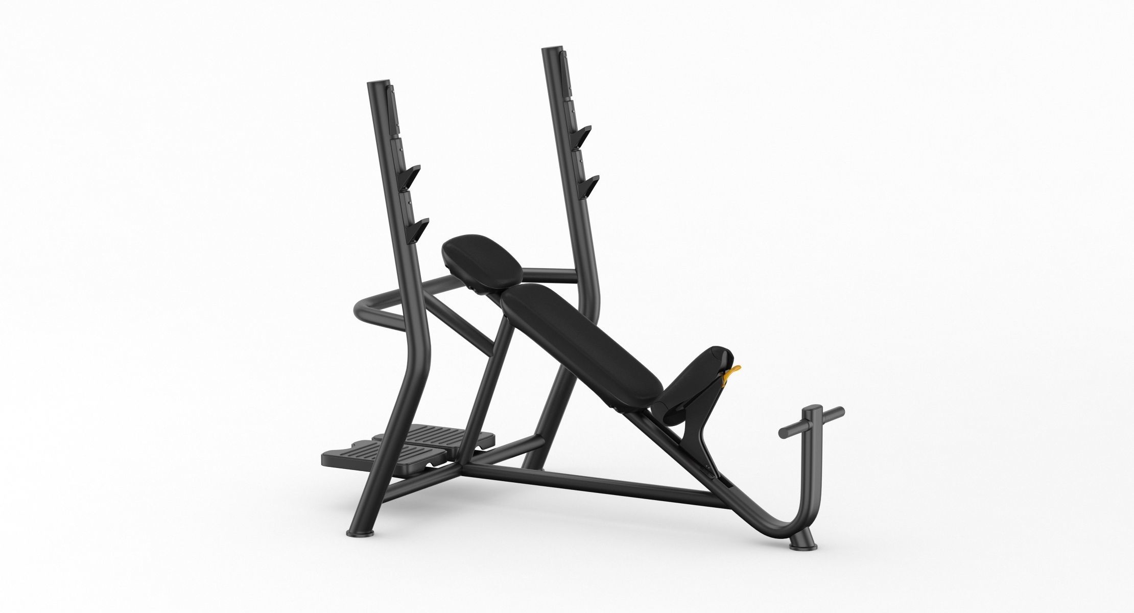 Technogym Element Inclined Weight Bench 3D model_1