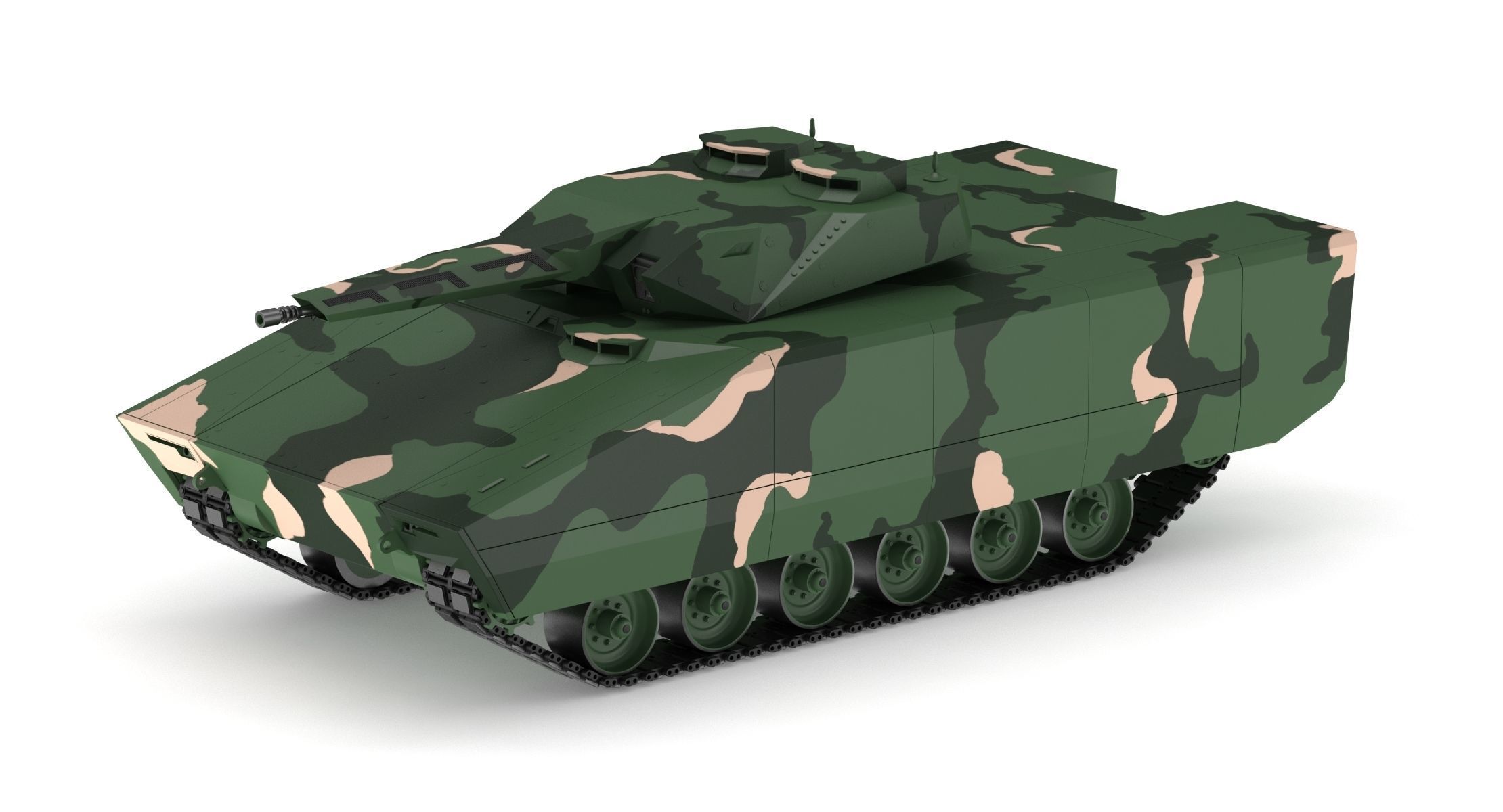 IFV Lynx KF41 Camo 3D model_1