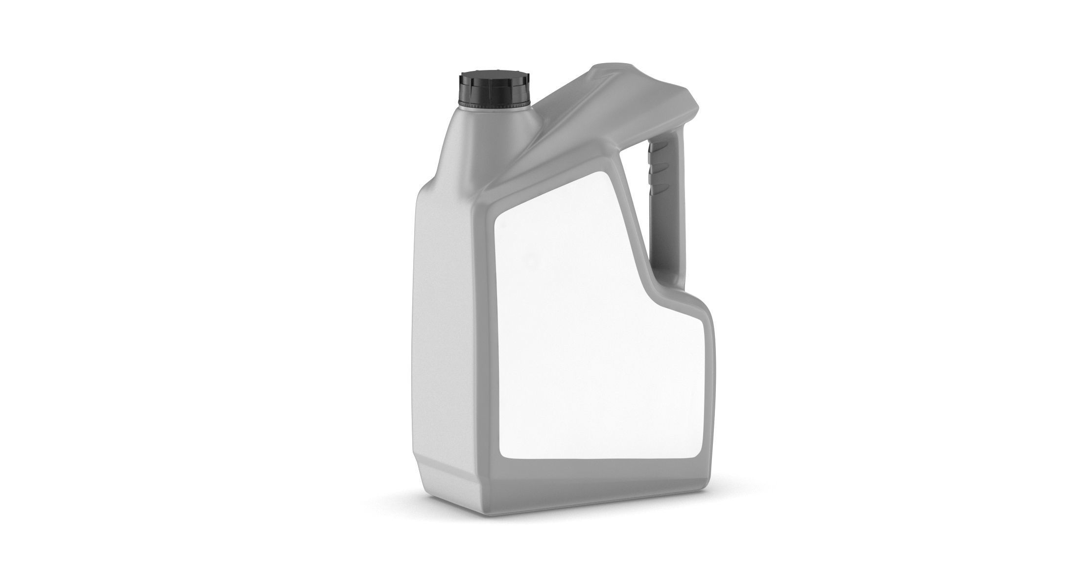 Motor Oil Can 3D model_1