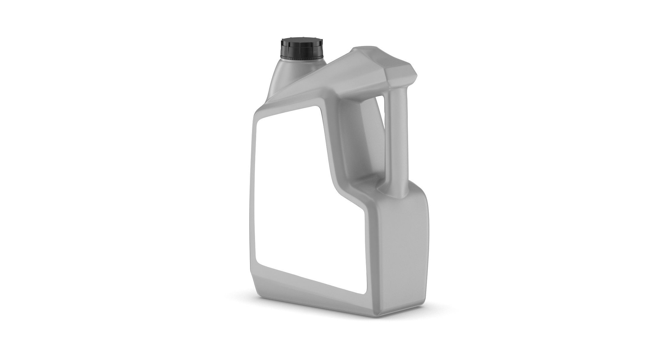 Motor Oil Can 3D model_2