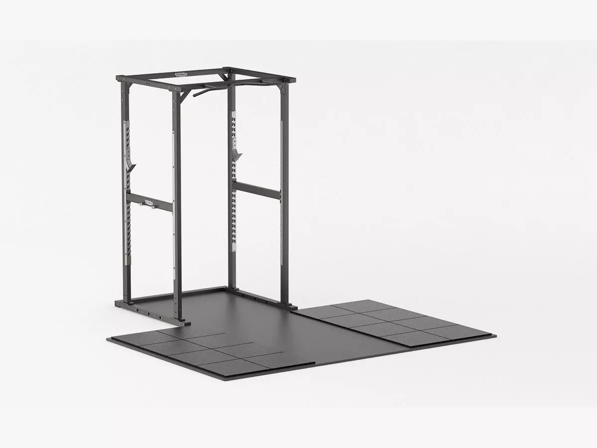 Technogym Olympic Power Rack 3D model_0