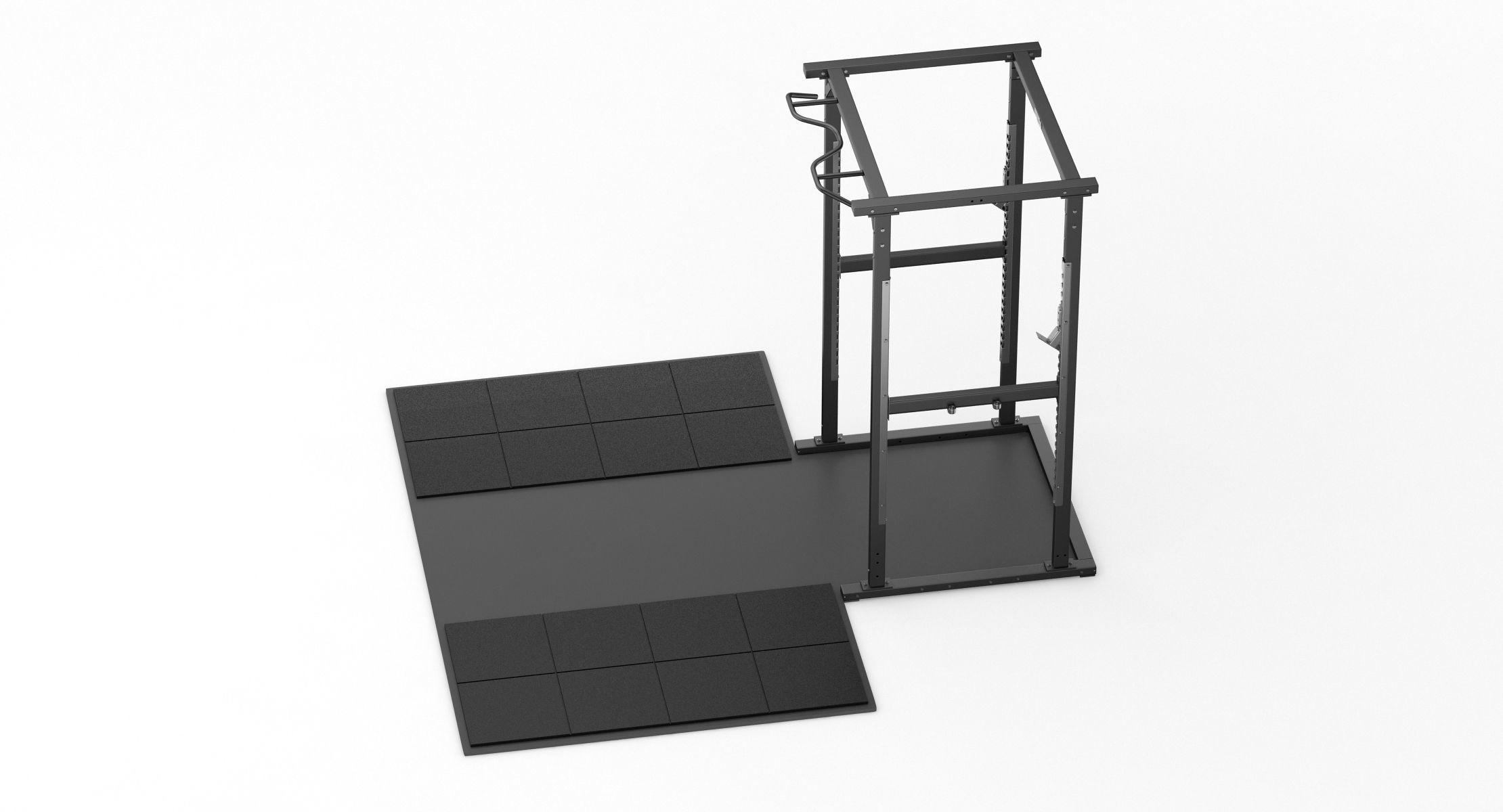 Technogym Olympic Power Rack 3D model_3